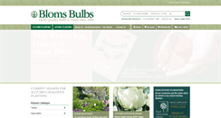 Desktop Screenshot of blomsbulbs.com